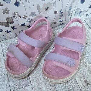 ❤️5for$25 CROCS Pink Kids Sandals